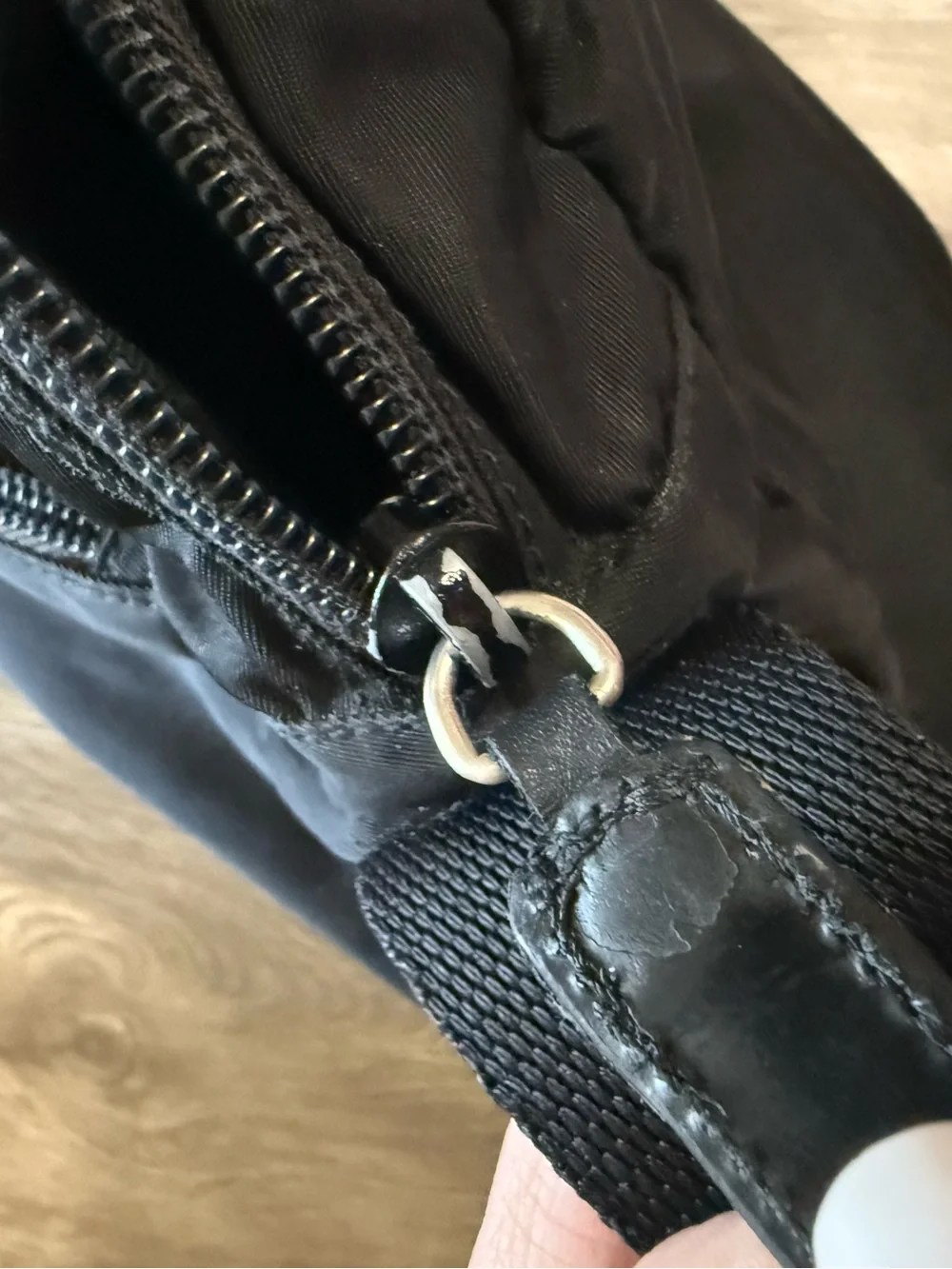 Authentic Prada nylon crossbody
